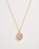 Catherine Rowe Pet Portraits Ginger Pendent Short Necklace
