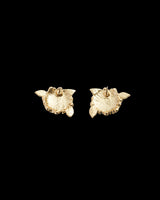 Enamel Hydrangea Earrings