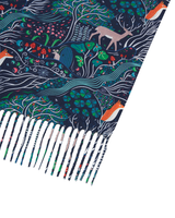 Navy The Enchanted Tree Scarf