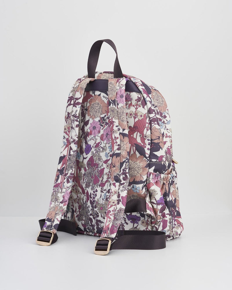 Deco Blooms Large Blackberry Backpack