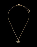 Deco Butterfly Blue Necklace
