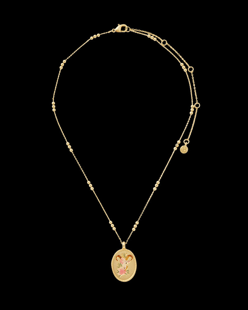 Capricorn Zodiac Necklace