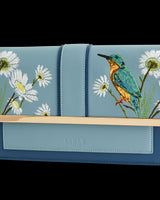 Morning Song Kingfisher Blue Rustic Bag