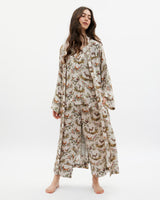 A Night's Tale Woodland Kimono Crystal Grey