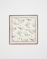 Running Bunny Toile Ivory Square Scarf