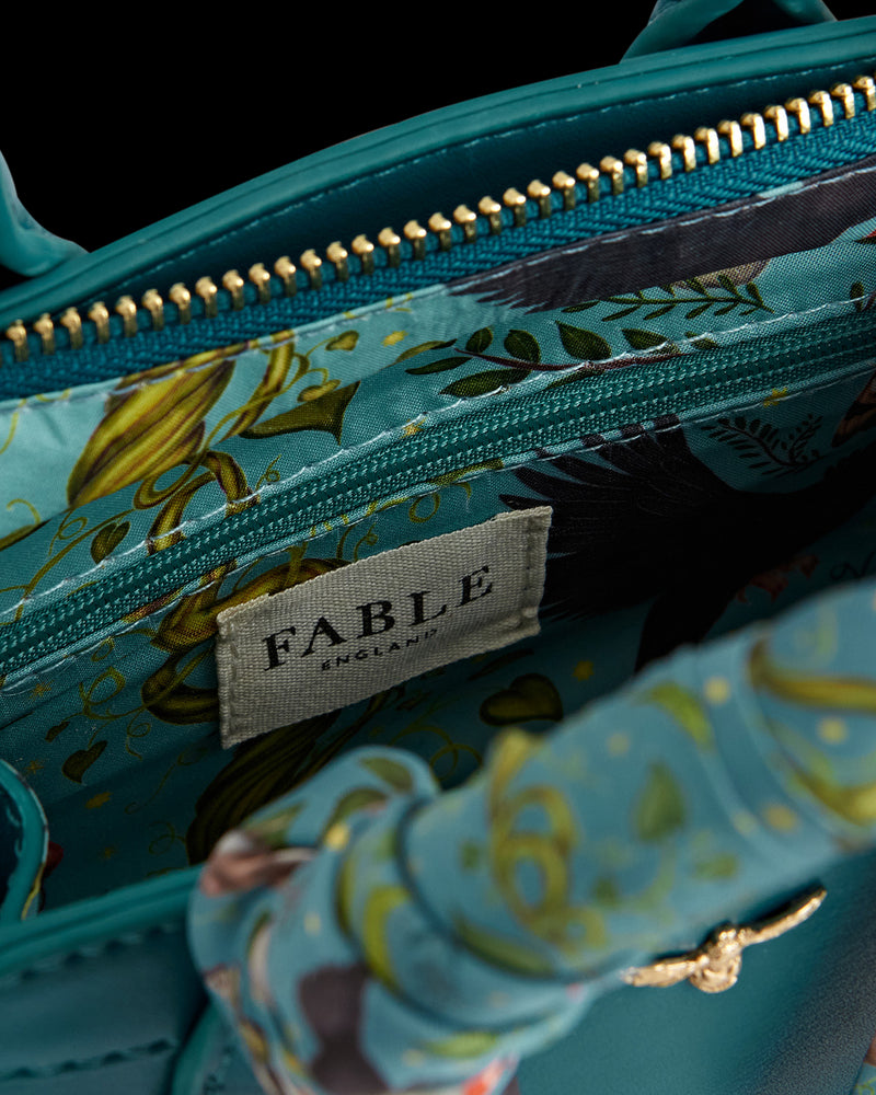 Catherine Rowe Into The Woods Tote - Teal