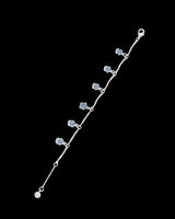 Forget Me Not Silver Bracelet