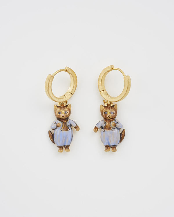 Fable England x Peter Rabbit Tom Kitten Earrings