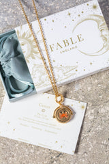 Cancer Zodiac Spinner Necklace