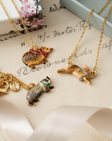 Cosy Bunny Charm Necklace