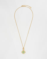 Capricorn Zodiac Spinner Necklace