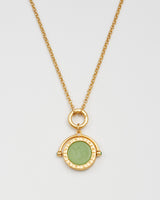 Capricorn Zodiac Spinner Necklace