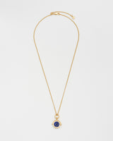 Pisces Zodiac Spinner Necklace