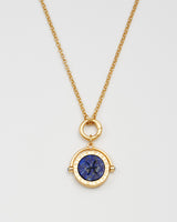 Pisces Zodiac Spinner Necklace
