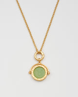 Taurus Zodiac Spinner Necklace