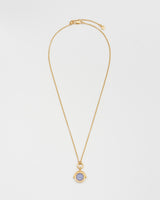 Gemini Zodiac Spinner Necklace