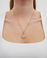 Gemini Zodiac Spinner Necklace