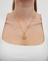 Leo Zodiac Spinner Necklace