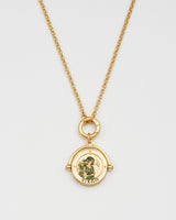 Virgo Zodiac Spinner Necklace