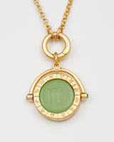 Virgo Zodiac Spinner Necklace