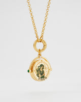 Virgo Zodiac Spinner Necklace