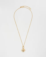 Libra Zodiac Spinner Necklace