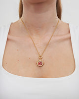 Sagittarius Zodiac Spinner Necklace