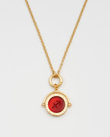 Sagittarius Zodiac Spinner Necklace