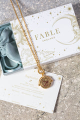 Sagittarius Zodiac Spinner Necklace