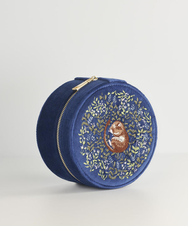 Fable Chloe Dormouse Jewellery box - Navy