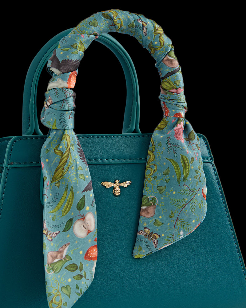 Catherine Rowe Into The Woods Tote - Teal