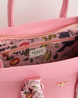 Catherine Rowe Into The Woods Pink Tote