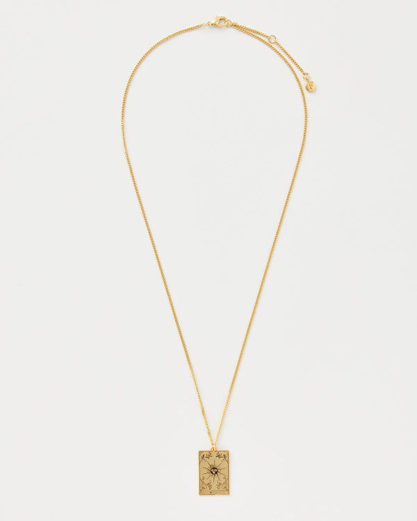 Jessica Roux The Sun Talisman Necklace