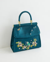 Morning Song Kingfisher Mini Teal Tote