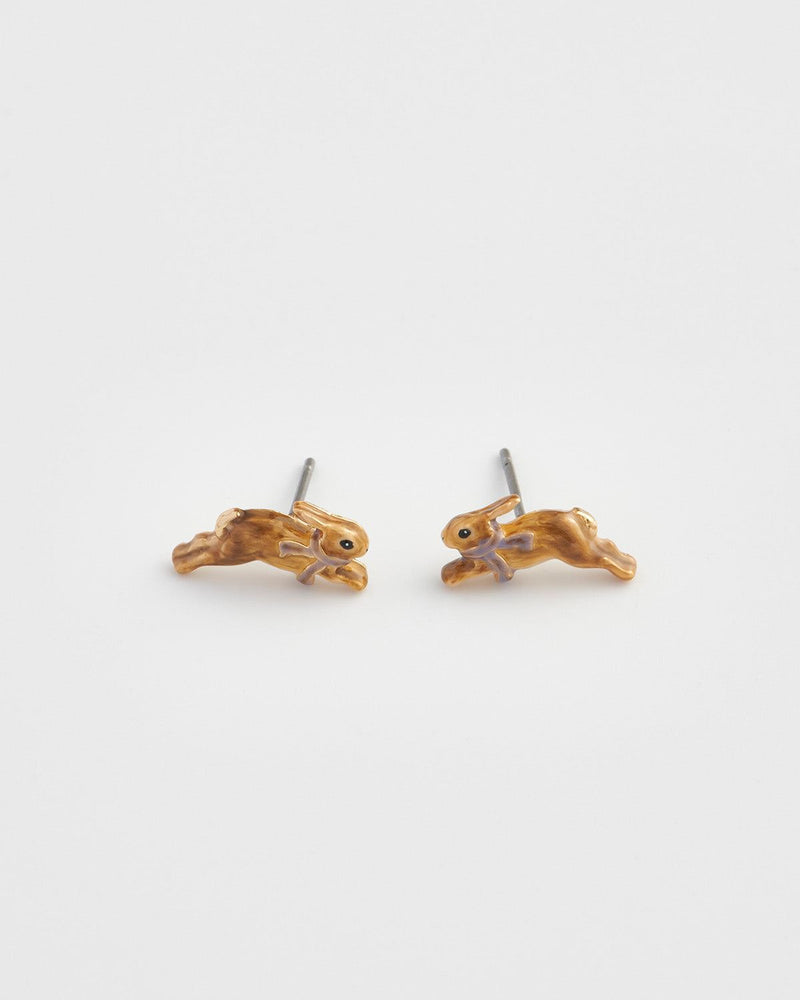 Cosy Bunny Stud Earrings