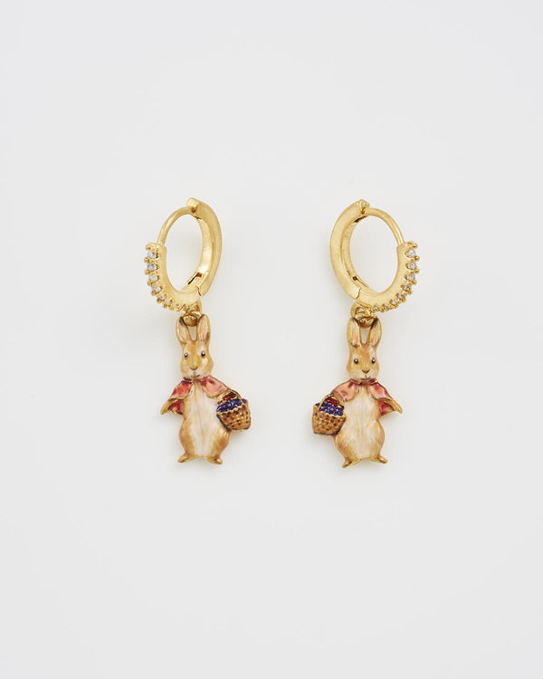 Fable England x Peter Rabbit Cotton-tail Earrings