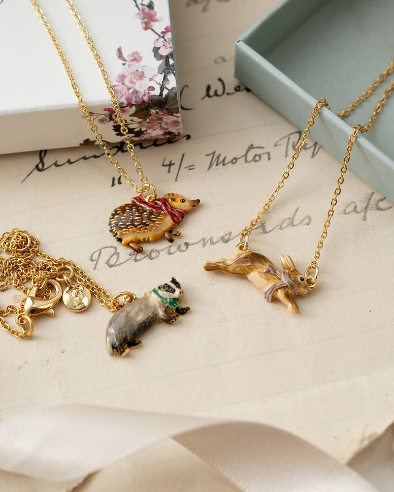 Cosy Bunny Charm Necklace