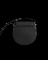 Woodland Toile Saddle Bag - Black