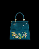 Morning Song Kingfisher Mini Teal Tote