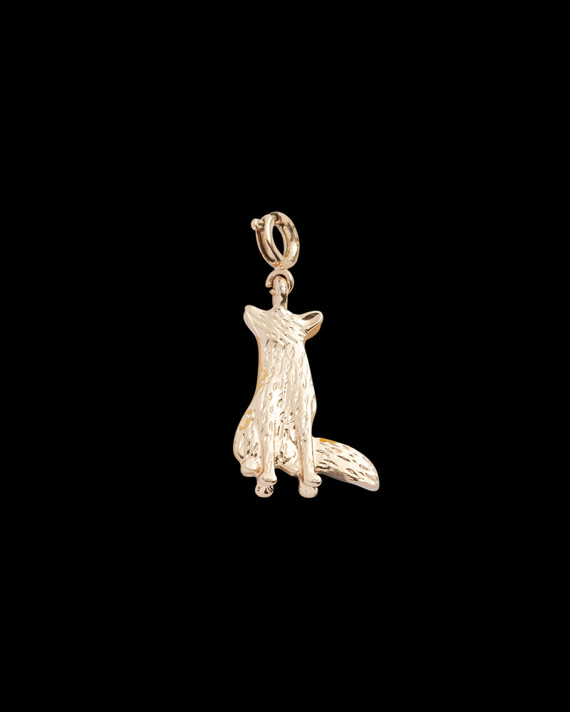 Enamel Fox Charm