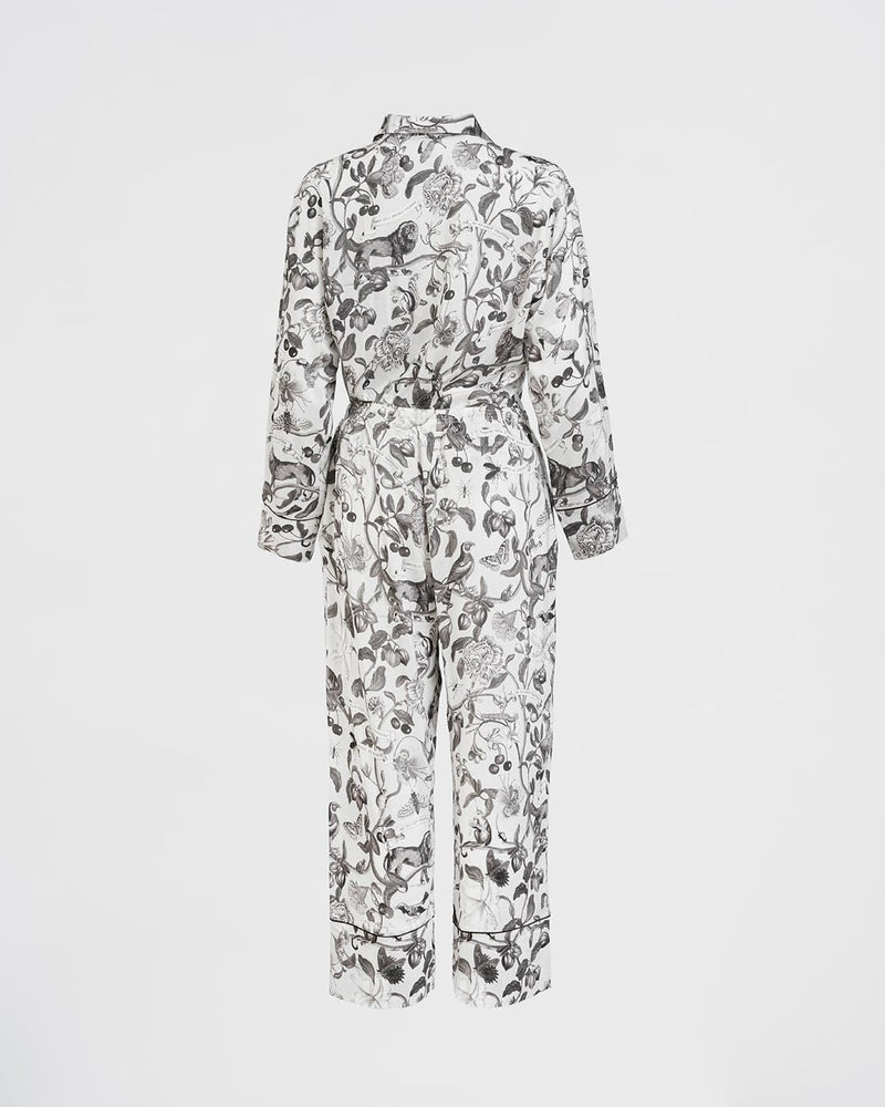 Tree of Life Monochrome - Long Pyjamas