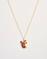 Cheeky Squirrel Short Necklace