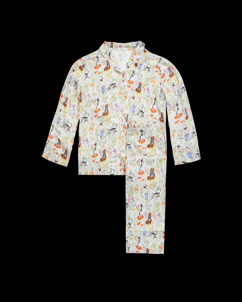 Catherine Rowe Pet Portraits Margarita Green Pyjamas