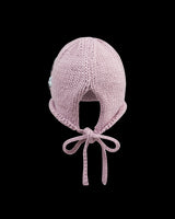 Forget-Me-Not Knitted Lilac Bonnet