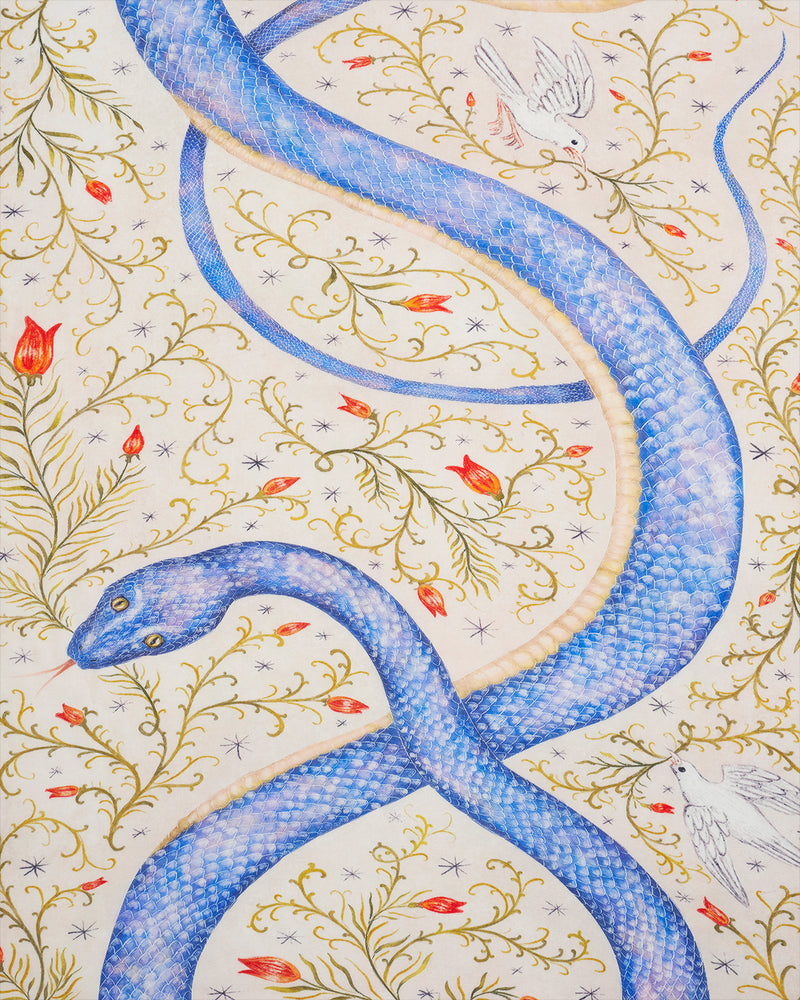 Catherine Rowe x Celestial Snake Lightweight Scarf