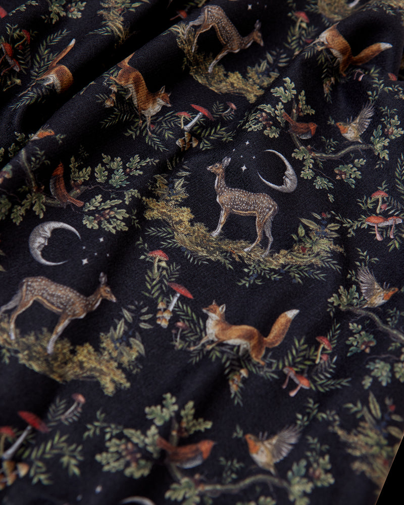 A Night's Tale Woodland Midnight Heavy Weight Scarf