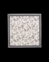 Wolf Garden Toile Black Square Scarf