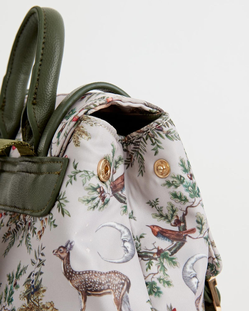 A Night's Tale Woodland Mini Backpack Crystal Grey