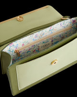 Embroidered Kingfisher Cross Body Bag