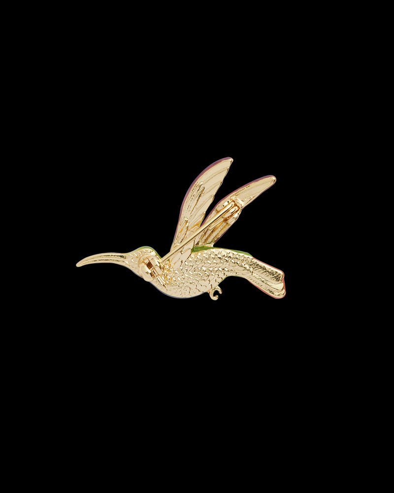 Hummingbird Brooch